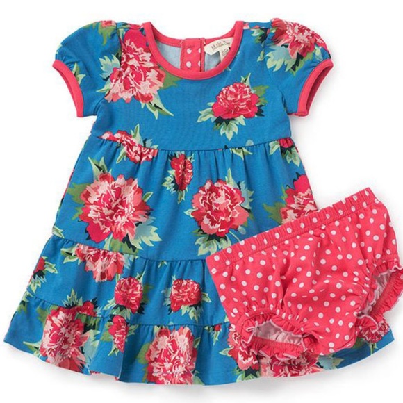 matilda jane blue floral dress